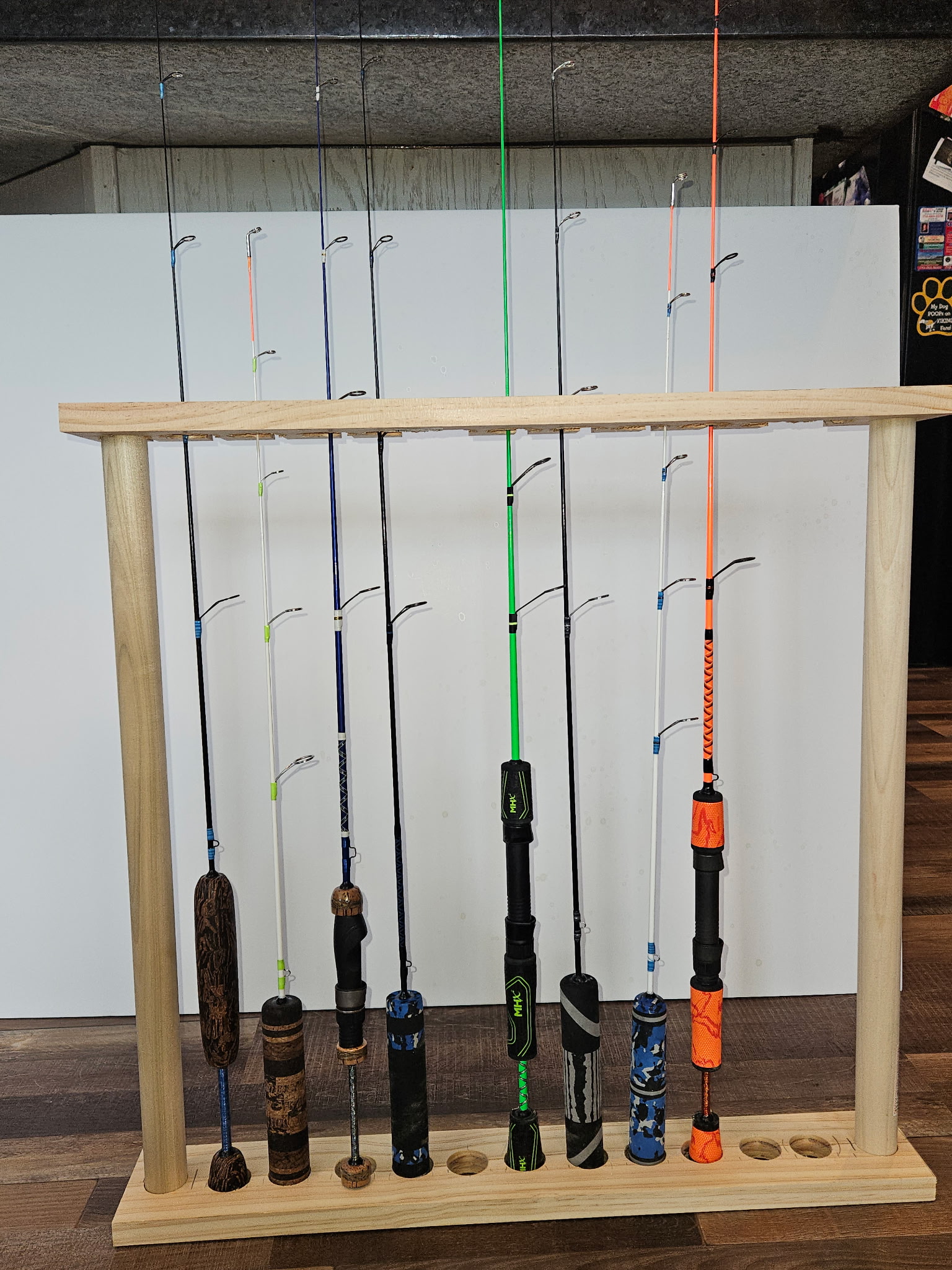 OBG custom rod component — American Tackle guide wrapped and finished